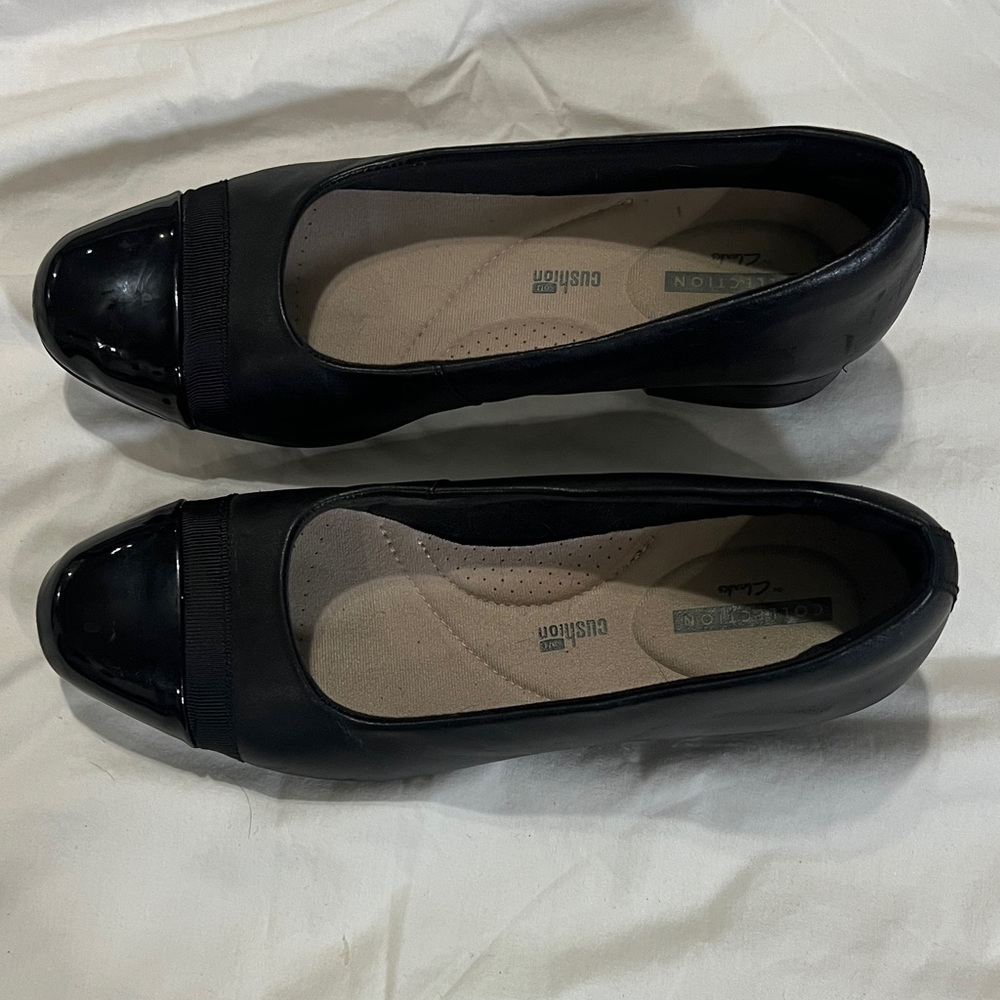 Clarks Black Women's Flats